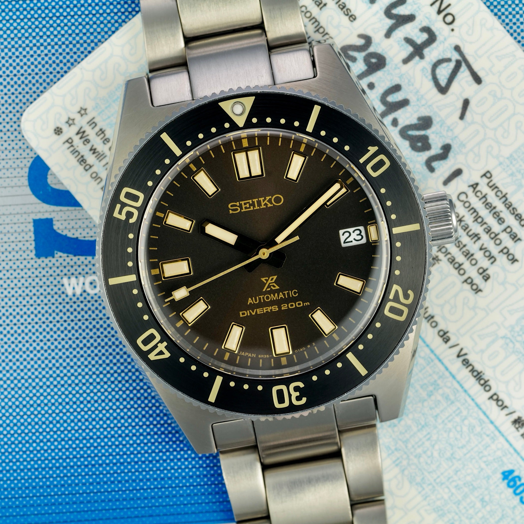 1965 Diver Seiko Spb 147 Seiko Prospex SPB147J1 62MAS Reissue
