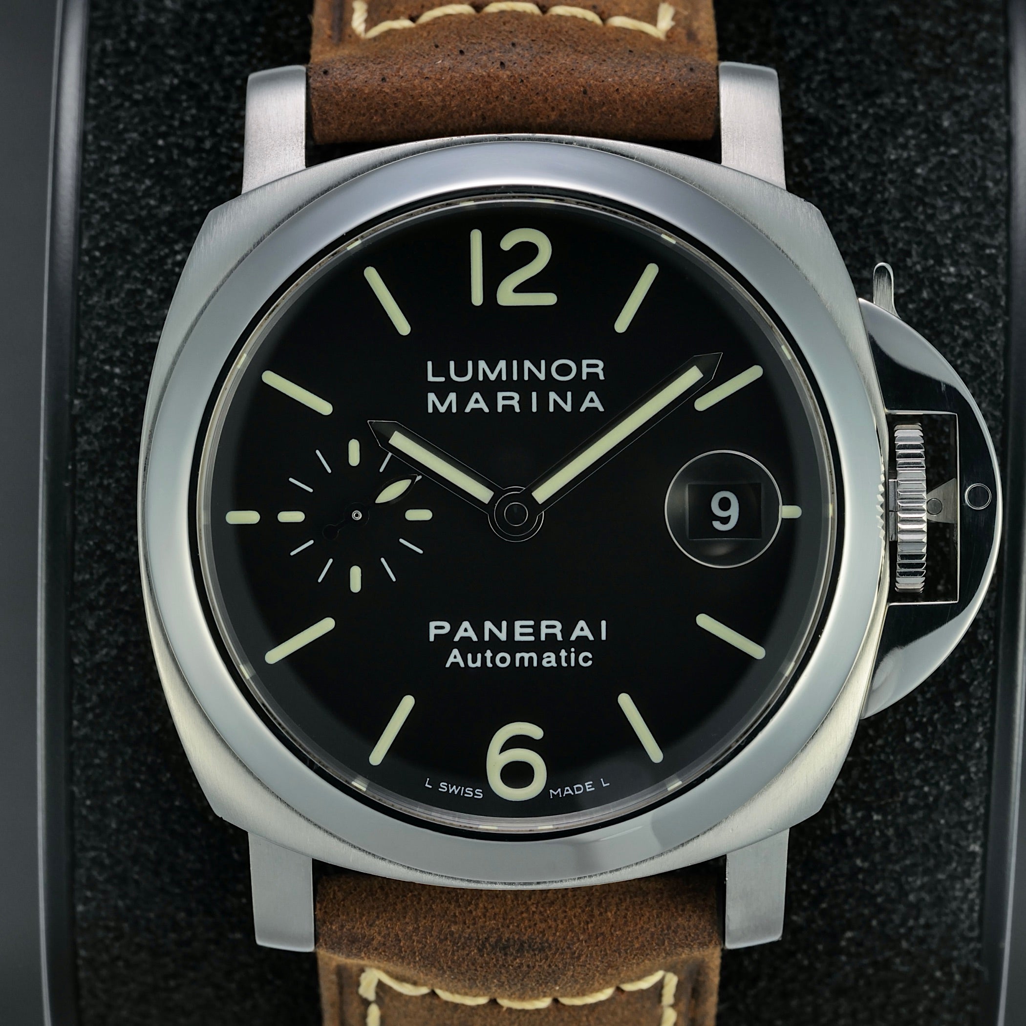 Panerai Luminor Automatic Acciao PAM 00048 OP6690BB1244062 C W Watch panerai-luminor-automatic-acciao-pam-00048-op6690bb1244062-c-w-watch