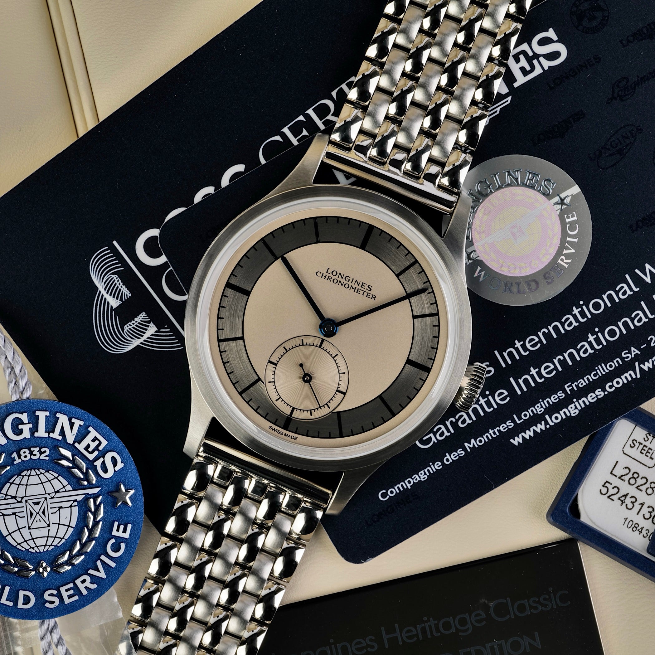 Vintage Longines Longines Heritage Classic Sector Longines