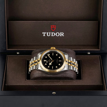 Tudor Heritage Black Bay Steel & Gold Ref 79543