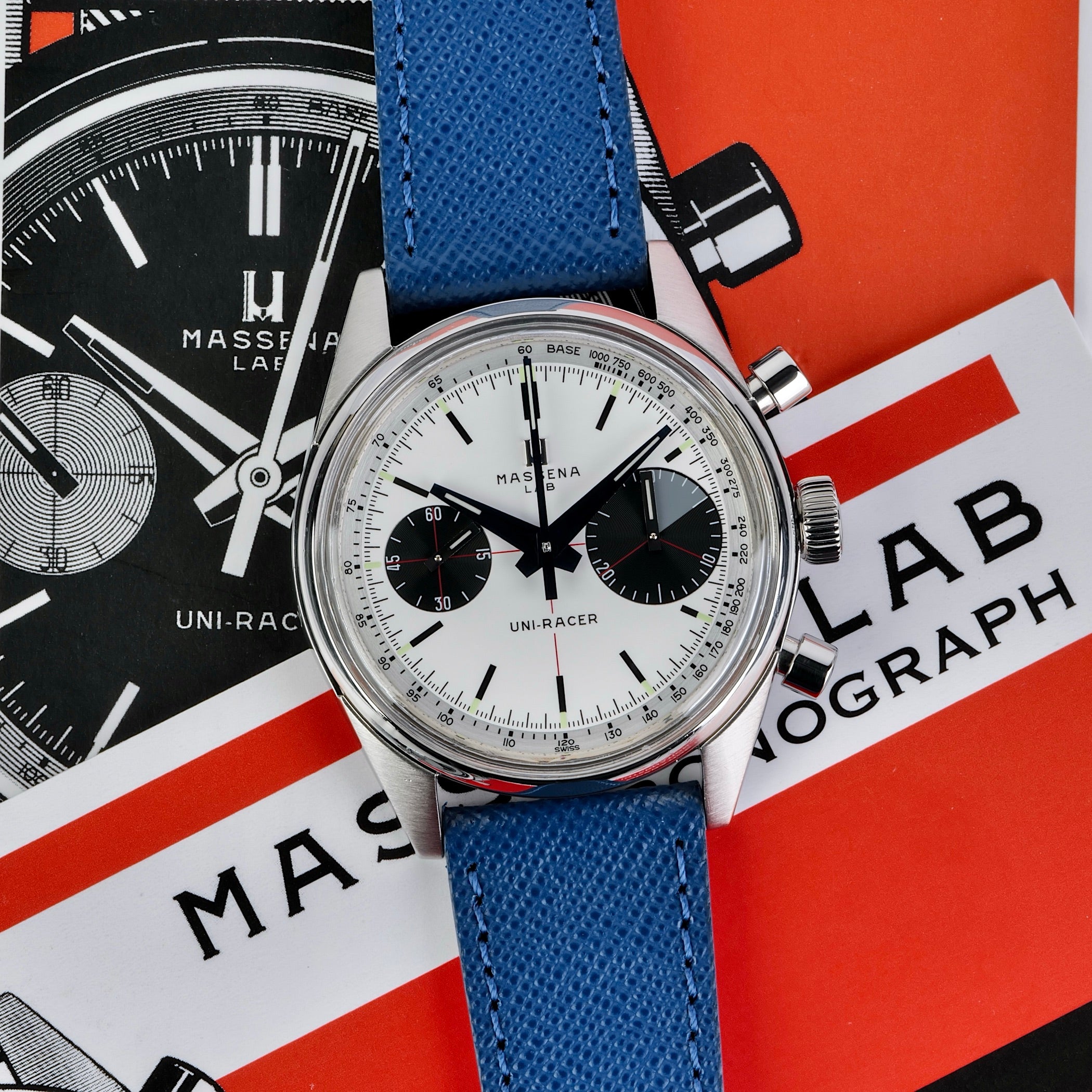 Geneve Uni Compax Chronograph Universal Geneve Panda Massena Lab