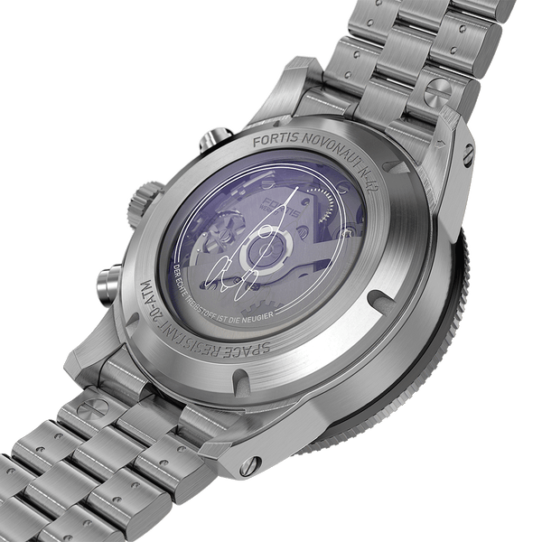 Fortis Novonaut N-42 First Edition on Block Bracelet
