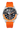 Squale Matic S Orange Mosaic Rubber