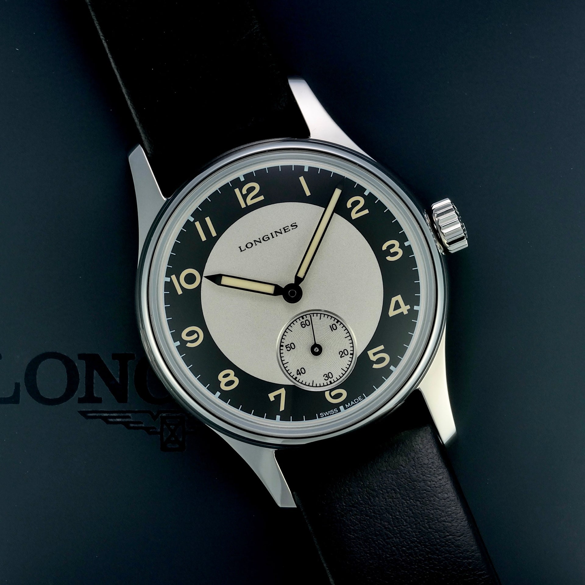 Longines Heritage Classic Tuxedo Small Seconds Ref