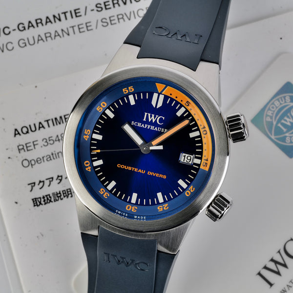 IWC Aquatimer Cousteau Divers Ref IW354806