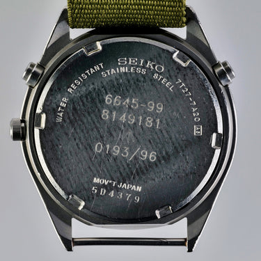 Seiko RAF GEN2 Chronograph Ref 7T27-7A20