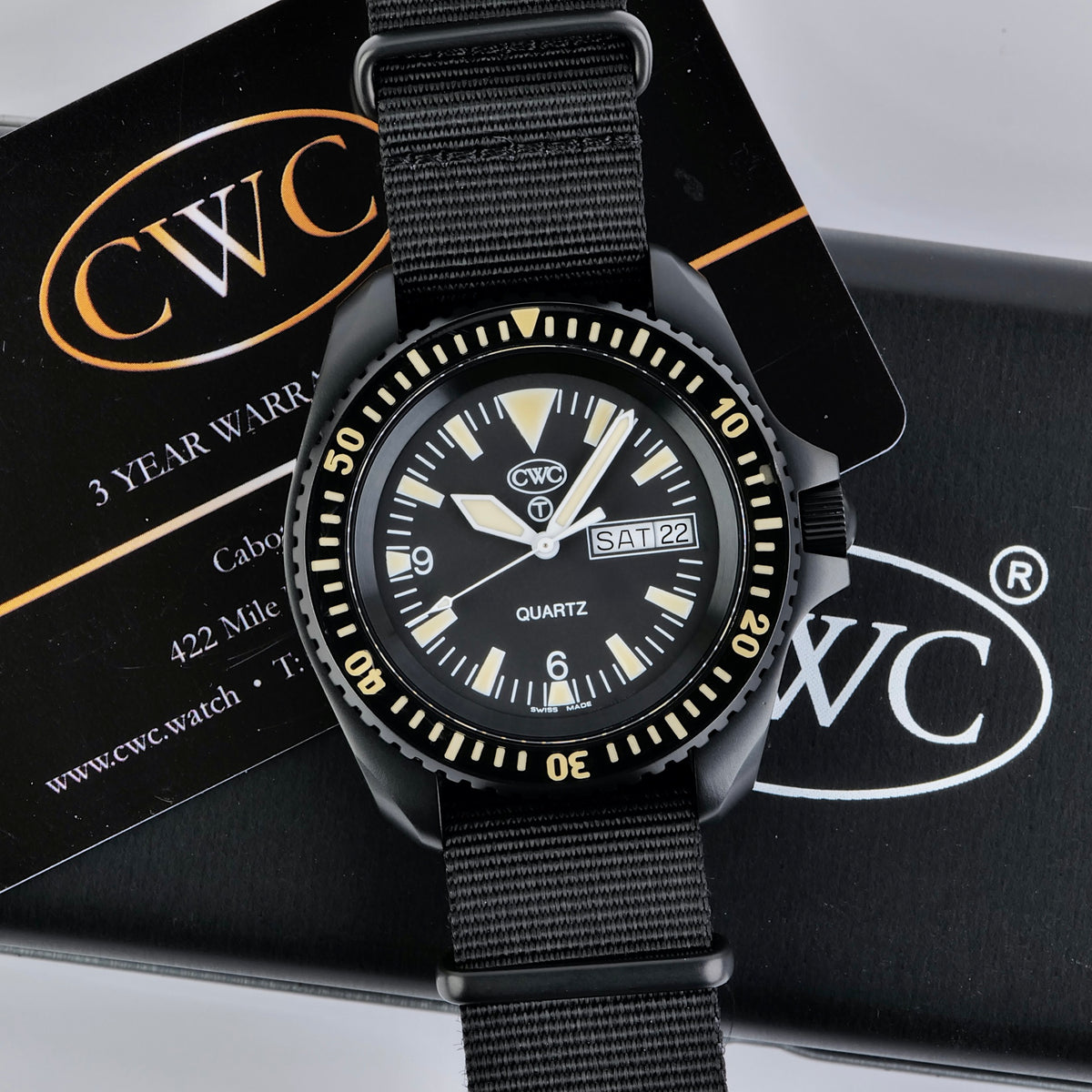 Quartz Cwc Sbs Divers Watch CWC 1987 SBS Quartz Diver Reissue 0064 