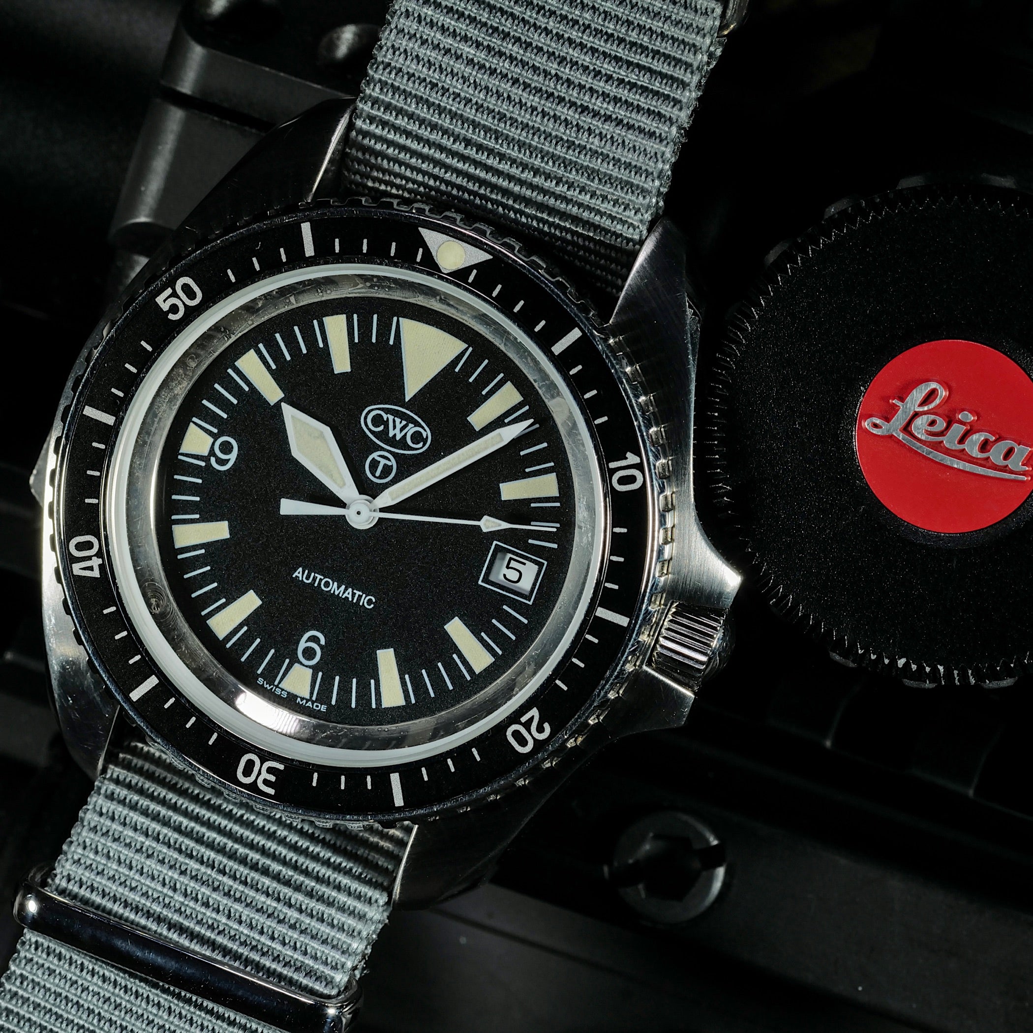 CWC Royal Navy Automatic Diver MK1 Tritium Dial 2002/4 RN Diver Ref RN ...