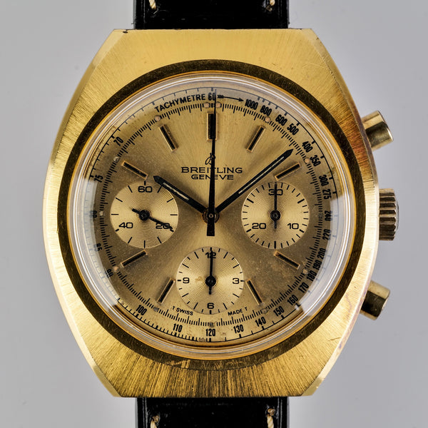 1973 Breitling Tricompax Gold-Plated Chronograph Ref 1451