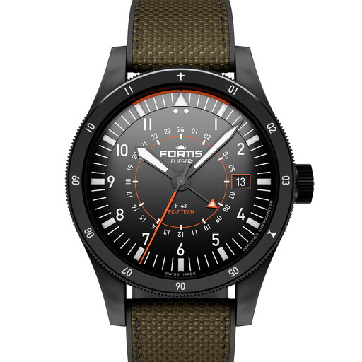 Fortis Flieger F-43 Triple GMT PC-7 TEAM Edition