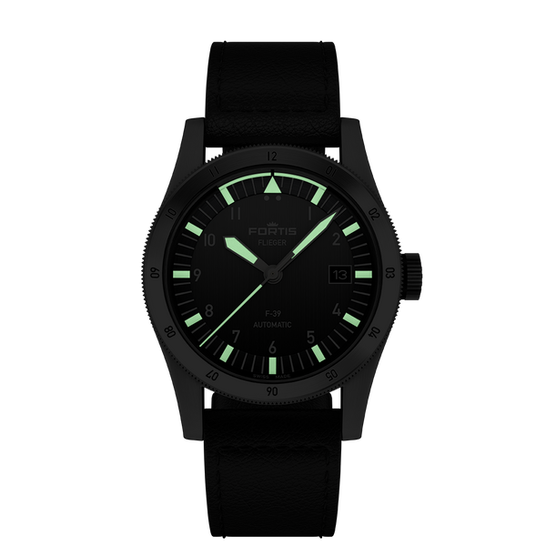 Fortis Flieger F-39 Black Automatic