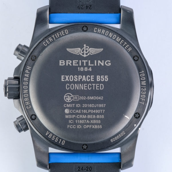 Breitling Exospace B55 Connected DLC-Coated Titanium Ref VB5510