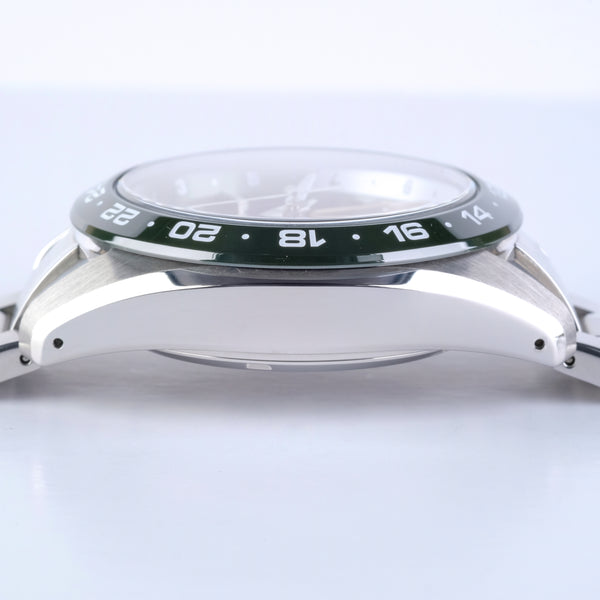 Grand Seiko Spring Drive GMT Ceramic Bezel Green SBGE257