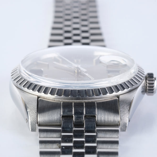 Rolex Datejust Ref 16030 Engine Turned Bezel, Boxed
