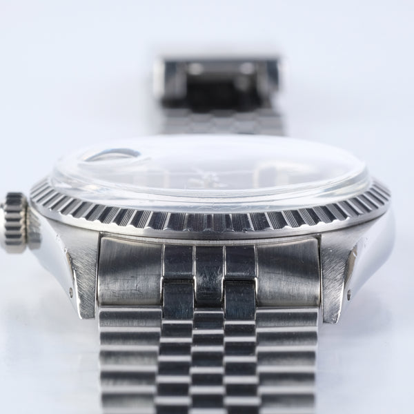 Rolex Datejust Ref 16030 Engine Turned Bezel, Boxed