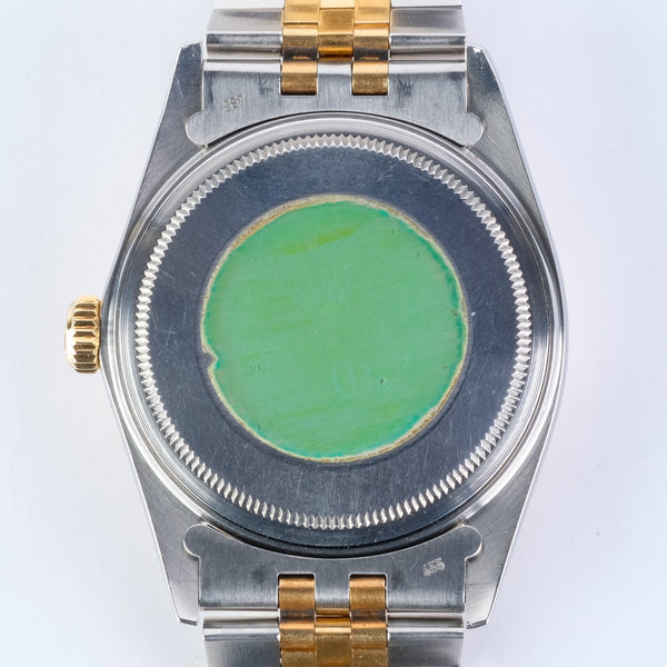 Rolex Datejust Two-Tone 18K and Stainless Steel Ref 16013, Boxed