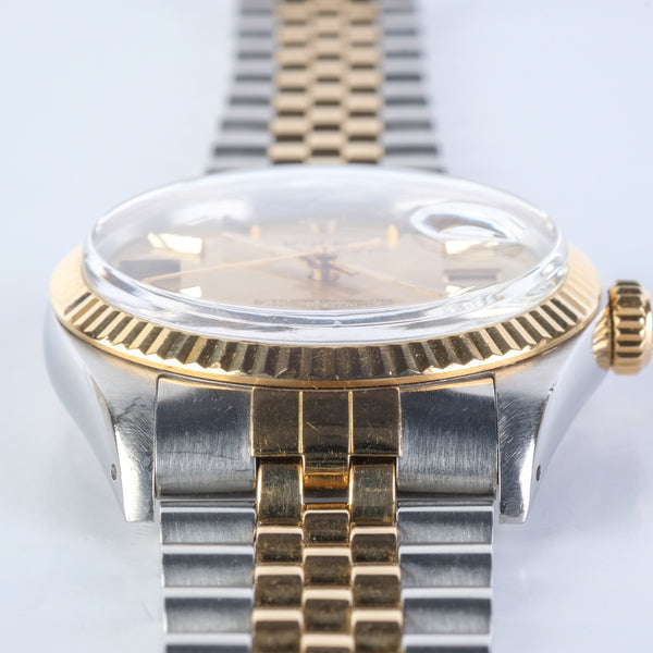 Rolex Datejust Two-Tone 18K and Stainless Steel Ref 16013, Boxed