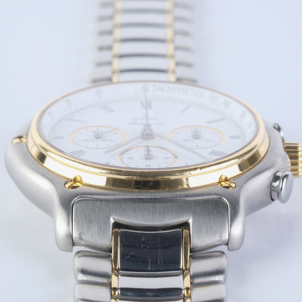 Ebel 1911 "El Primero" Chronograph Steel/Gold Ref 1134901