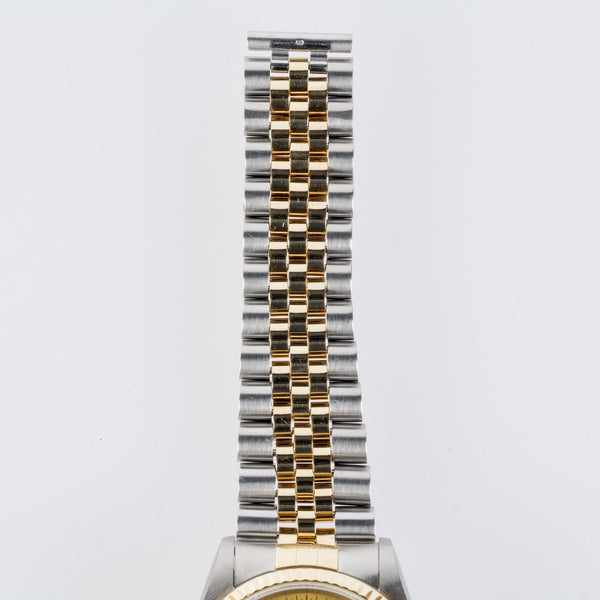 Rolex Two-Tone Diamond Dial Datejust Ref 16233