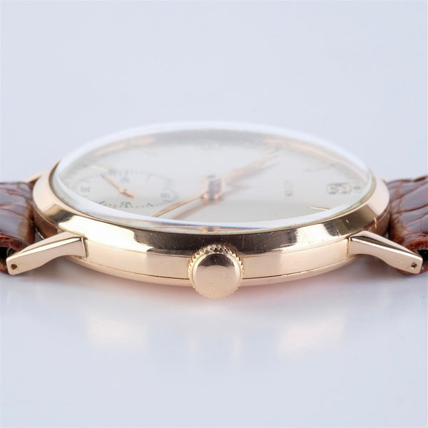 Vintage CYMA 1940s/1950s 18K Rose Gold Manual Wind