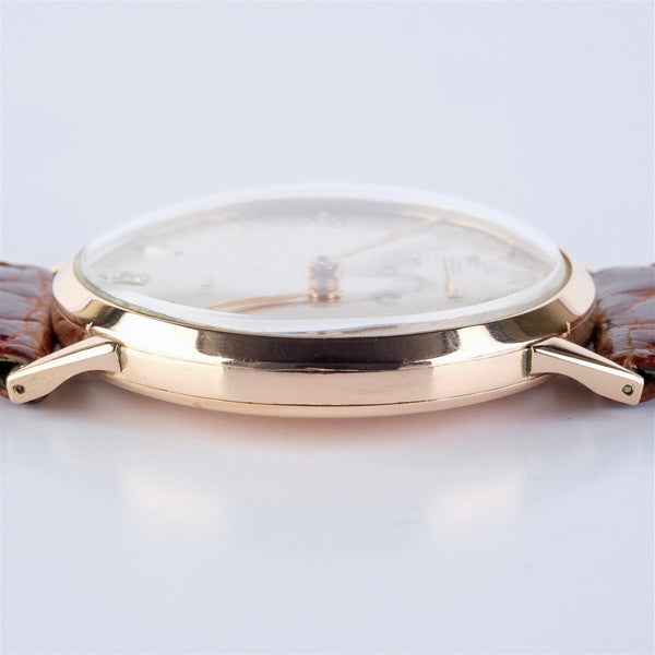 Vintage CYMA 1940s/1950s 18K Rose Gold Manual Wind