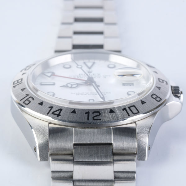 Rolex Explorer II Polar Dial "Swiss Only" Ref 16570, Boxed