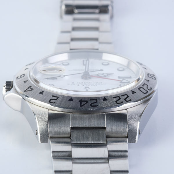 Rolex Explorer II Polar Dial "Swiss Only" Ref 16570, Boxed