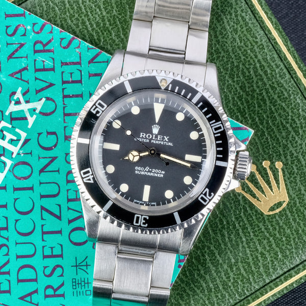 1971 Rolex Submariner Ref 5513