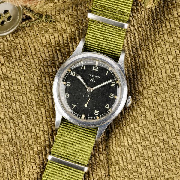 Record WWII Military "Dirty Dozen" Watch
