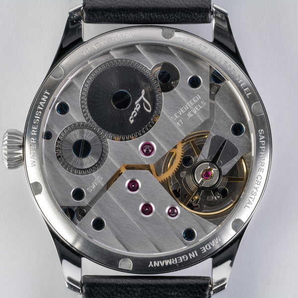 Laco Bremerhaven Manual Wind Navy Watch Ref 862105