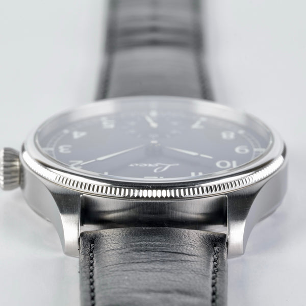 Laco Bremerhaven Manual Wind Navy Watch Ref 862105