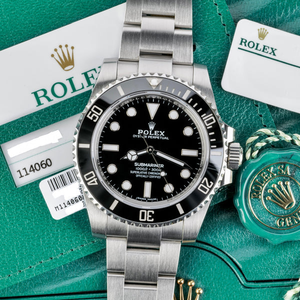 Rolex Submariner 2019 Full Set Ref 114060