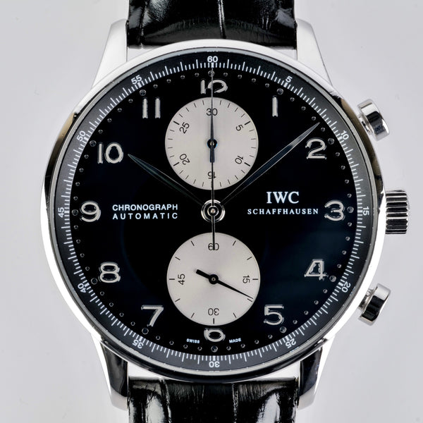IWC Reverse Panda Portugieser Chrono-Automatic Ref IW3714-04, Boxed