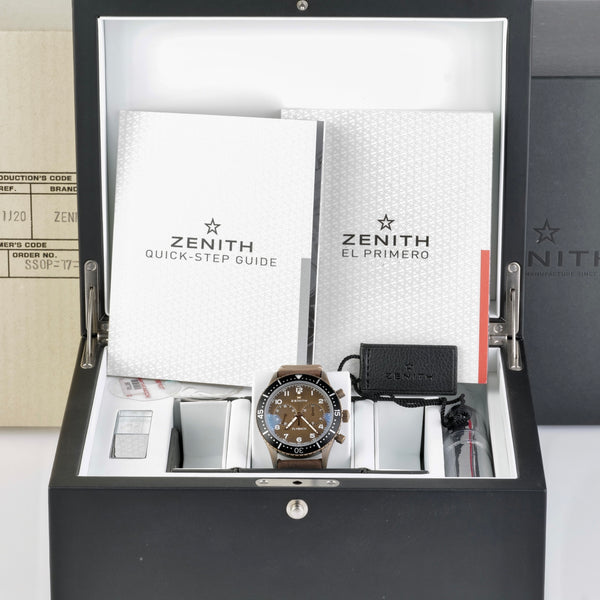 Zenith Pilot Cronometro Tipo CP-2 Flyback Bronze, Boxed
