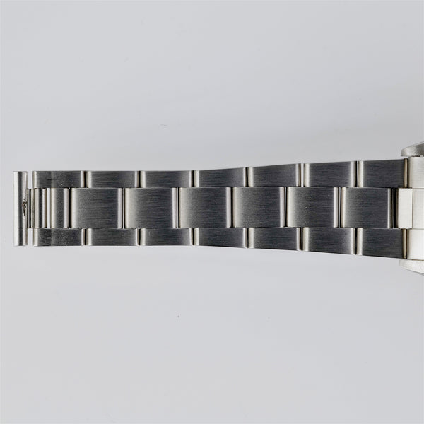 Rolex Oyster Perpetual Date White Arabic Dial Ref 15200