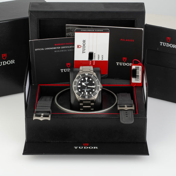 Tudor Pelagos Titanium Black Dial, Boxed J646576