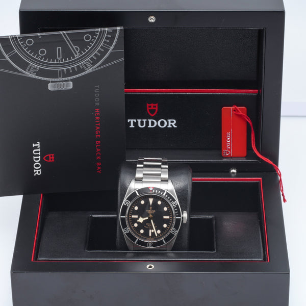 Tudor Black Bay Black, Rose Dial, Boxed I460080