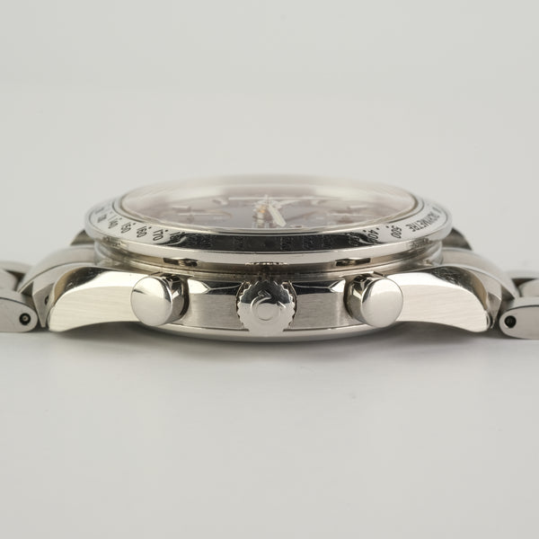 Omega Speedmaster Triple Date Blue Automatic Chronograph Ref 3523.80.00