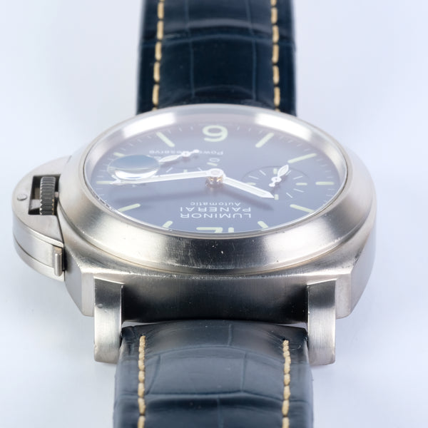 Panerai Luminor Blue Dial Titanium PAM93