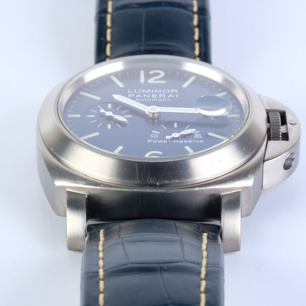 Panerai Luminor Blue Dial Titanium PAM93