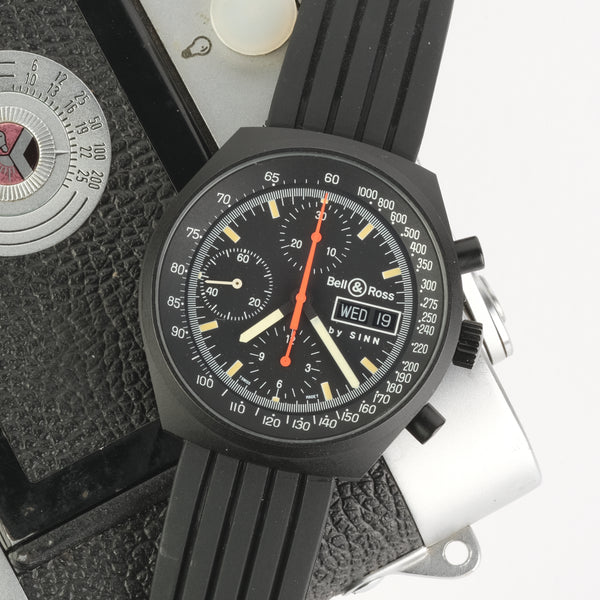 Bell & Ross by Sinn PVD Pilot B/144 Chronograph