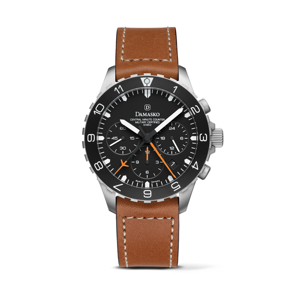 Damasko DC86/2 Chronograph on Black Leather Strap