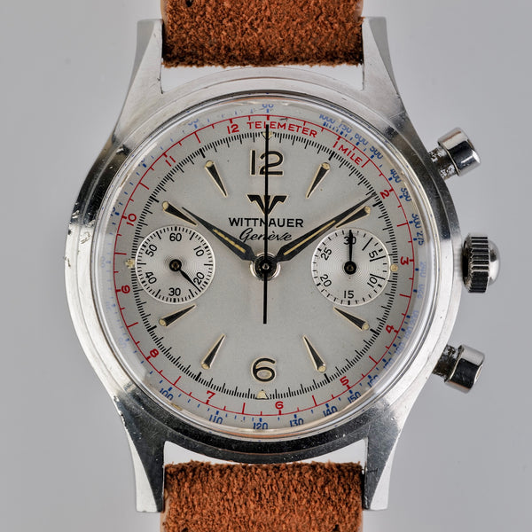Vintage Wittnauer Ref 3256 Two-Register Chronograph