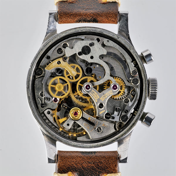 1950s Wittnauer Steel Two-Register Chronograph